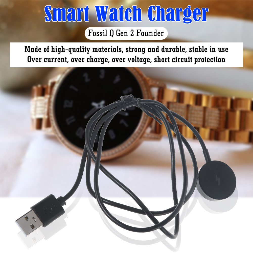 Fossil Smartwatch Accessories - Pengisi Daya Magnetik Jam Tangan Pintar