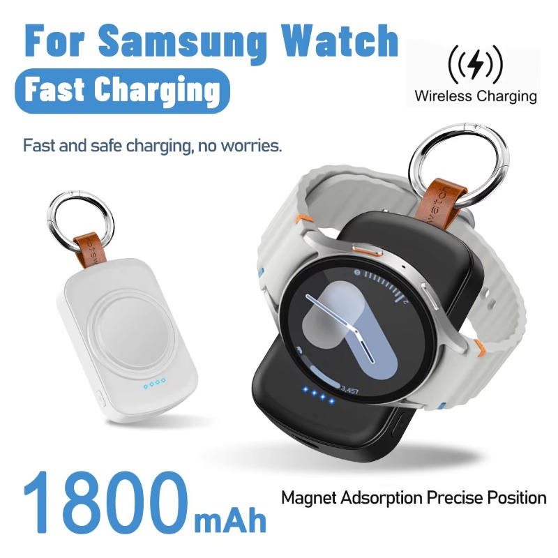 Wireless Charger Watch - Pengisi Daya Jam Tangan Nirkabel Magnetik