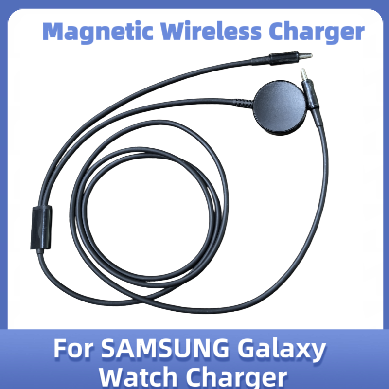Wireless Charger Watch - Kabel Pengisi Daya Magnetik Nirkabel 2-in-1