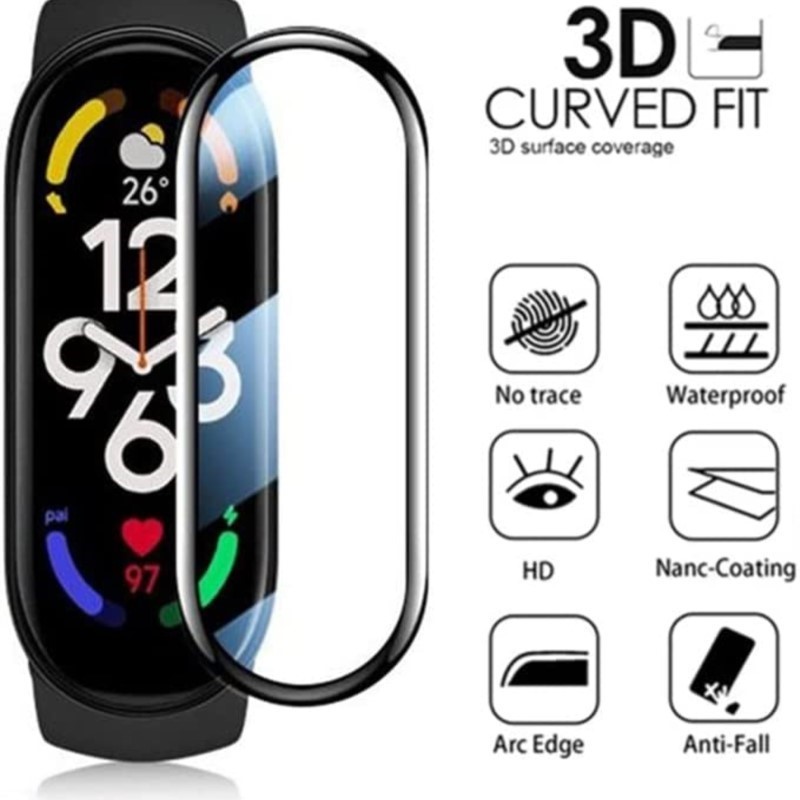 Smartwatch Band Accessories - Pelindung Layar Penuh 3D untuk Xiaomi