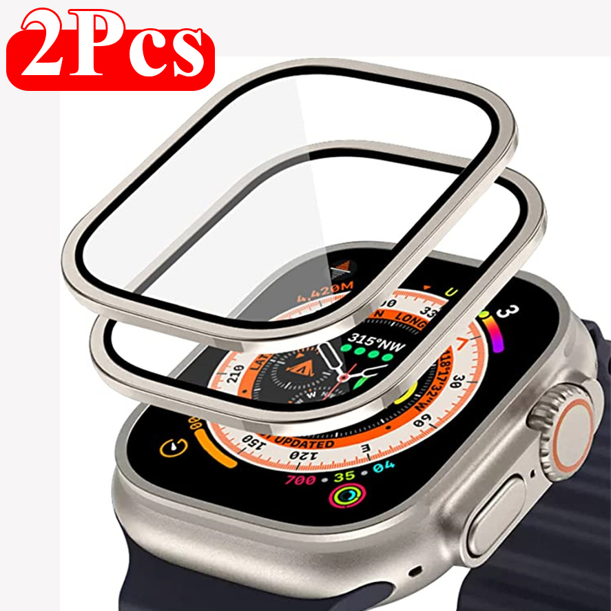 Smartwatch Case - Pelindung layar iWatch Ultra, 2 buah