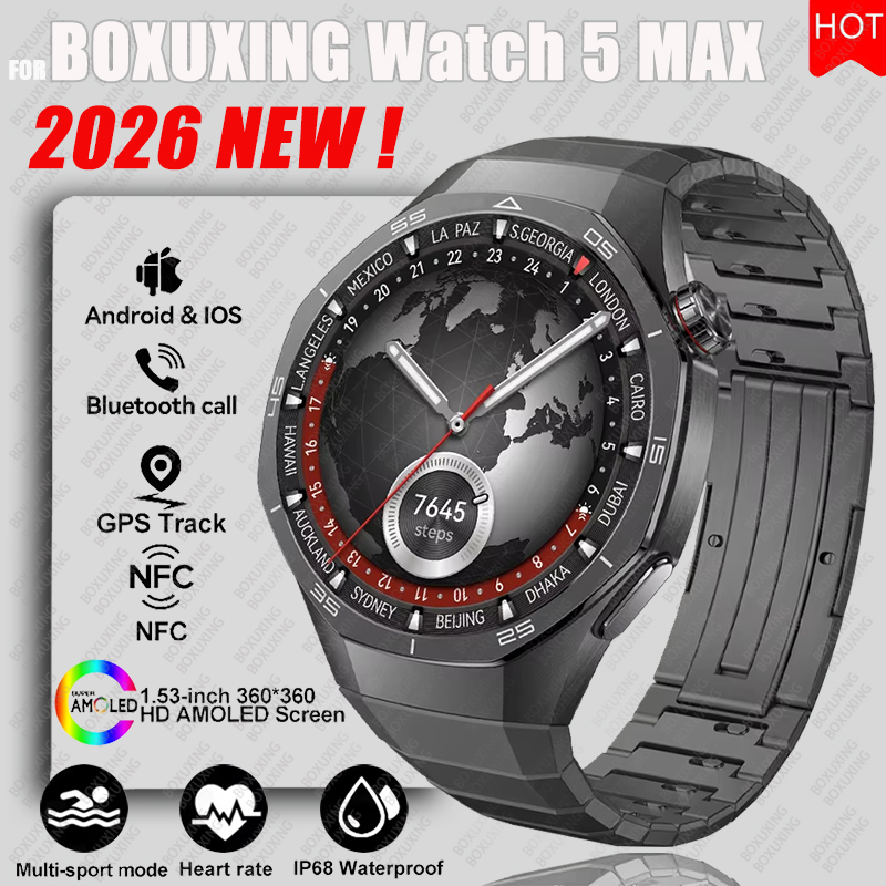 Smartwatch Face - Jam Tangan BOXUXING 5 MAX 2026