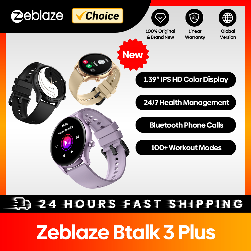 Smartwatch Face - Zeblaze Btalk 3 Plus jam tangan