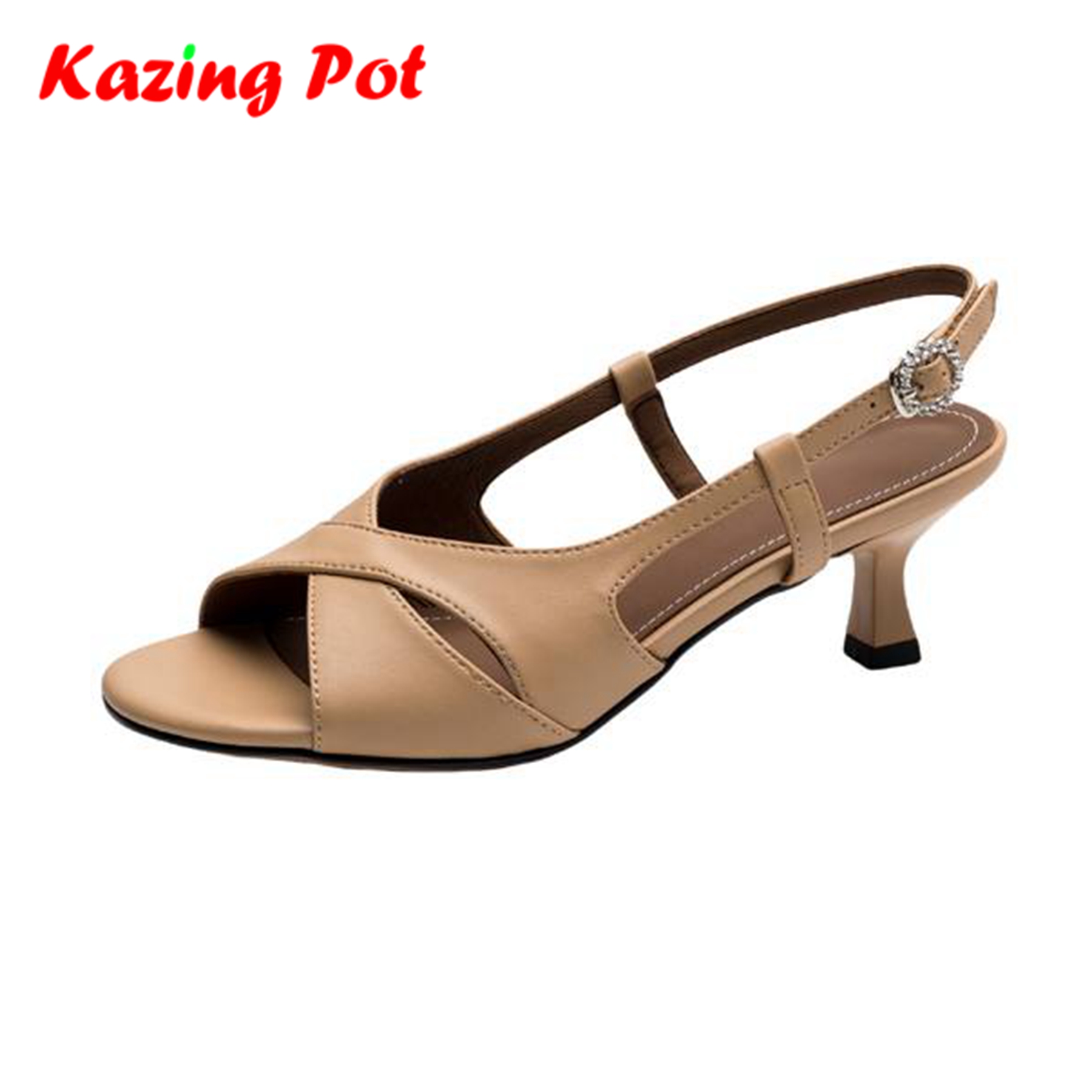 Leather Classic Strap - Krazing Pot Pakaian Dasar Sepatu Musim