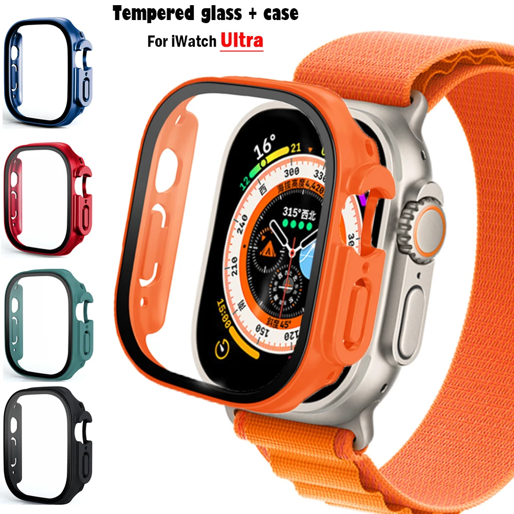 Smartwatch Band Accessories - Kaca + casing untuk Apple Watch