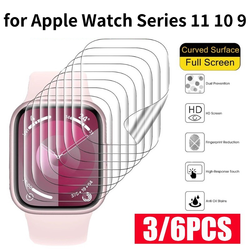 Smartwatch Case - 6 Buah Film Pelindung Layar untuk