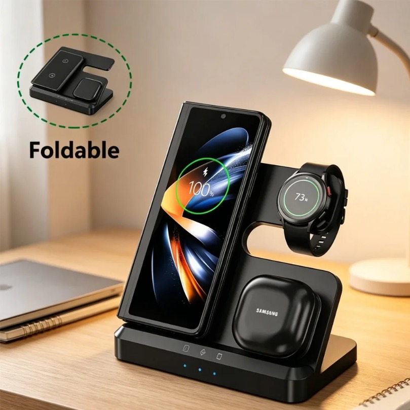Pengisi Daya Nirkabel Cepat 3  - Wireless Charger Watch ulasan dan harga