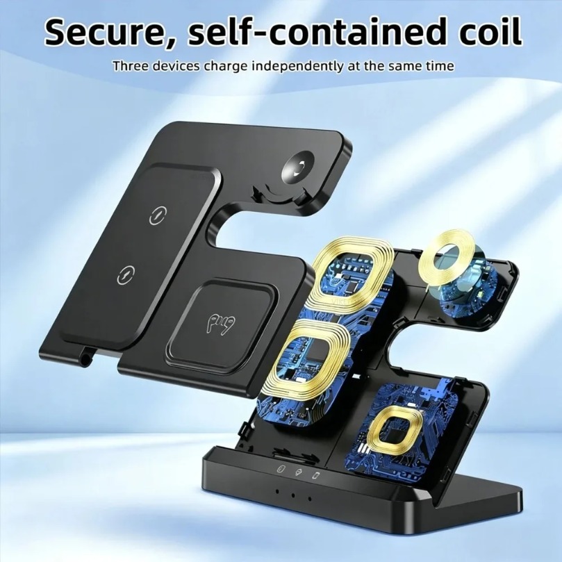 Pengisi Daya Nirkabel Cepat 3  - Wireless Charger Watch ulasan dan harga