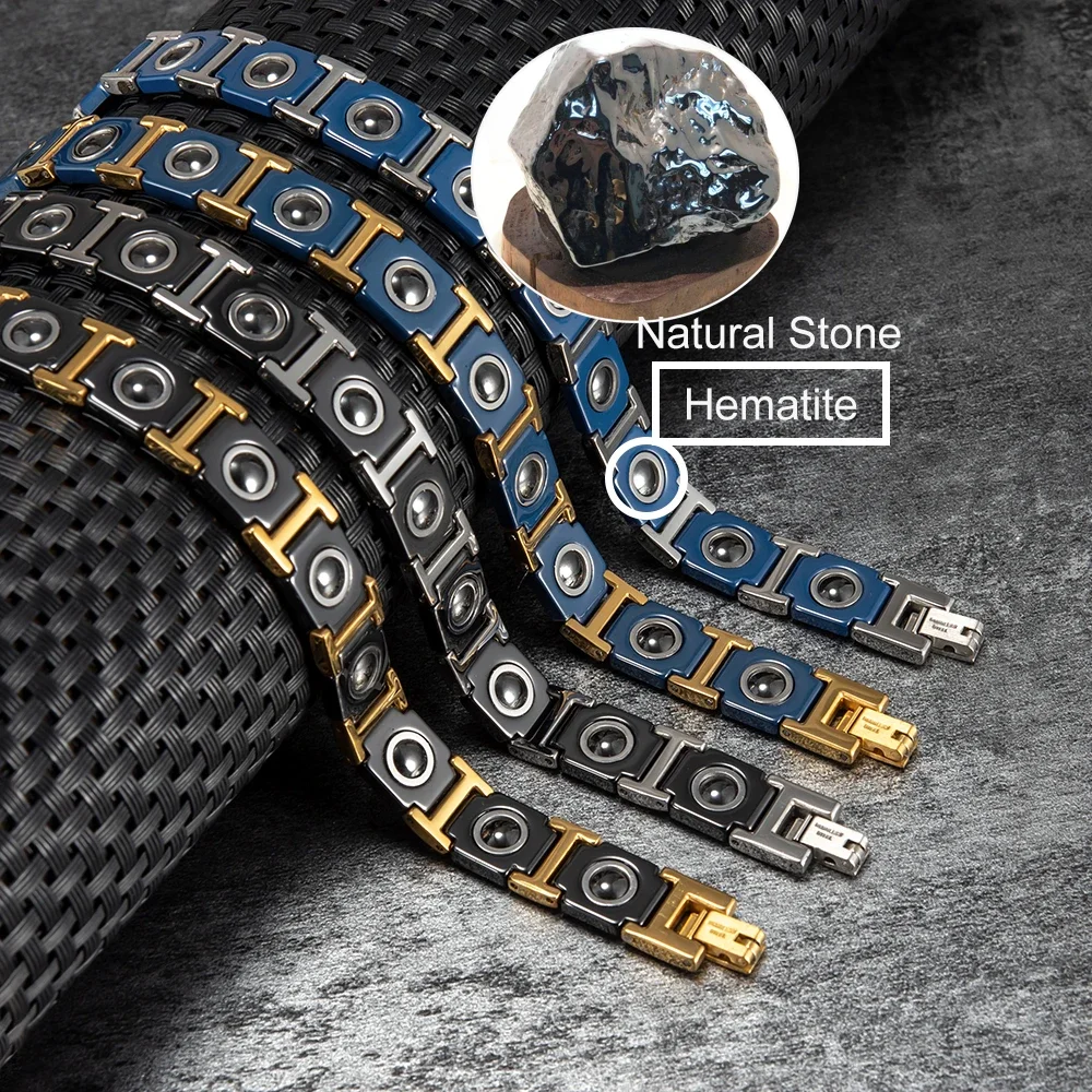 Gelang keramik biru impian baj - Ceramic Link Bracelet ulasan dan harga