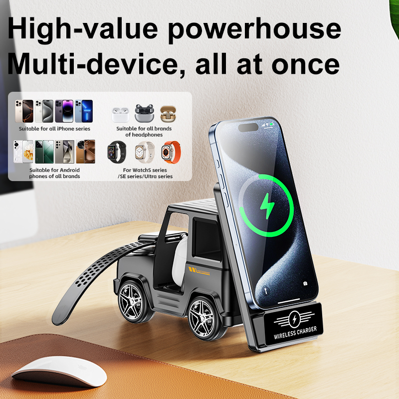 Pengisi Daya Nirkabel Multifun - Smartwatch Ac ulasan dan harga