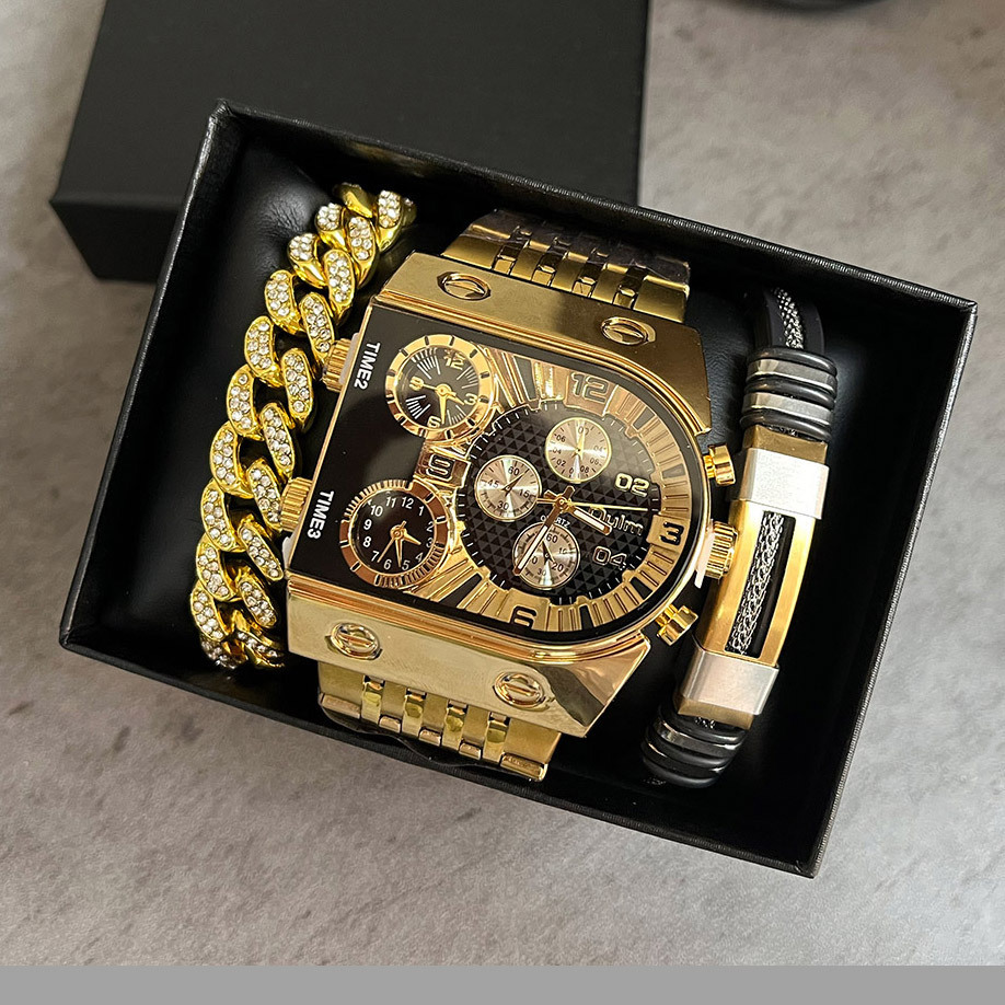 Set jam tangan kuarsa tahan ai - Smartwatch Face ulasan dan harga