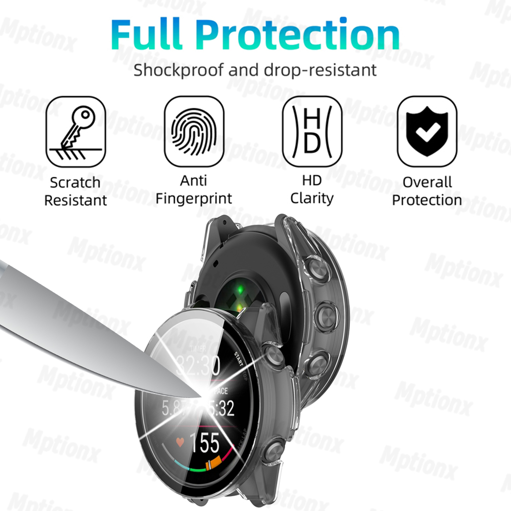 Kaca + Casing untuk Garmin For - Watch Case Bumper ulasan dan harga