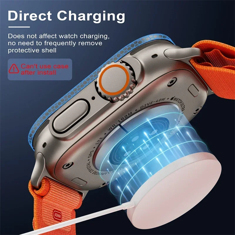 Kaca Tempered untuk Apple Watc - Smartwatch Case ulasan dan harga