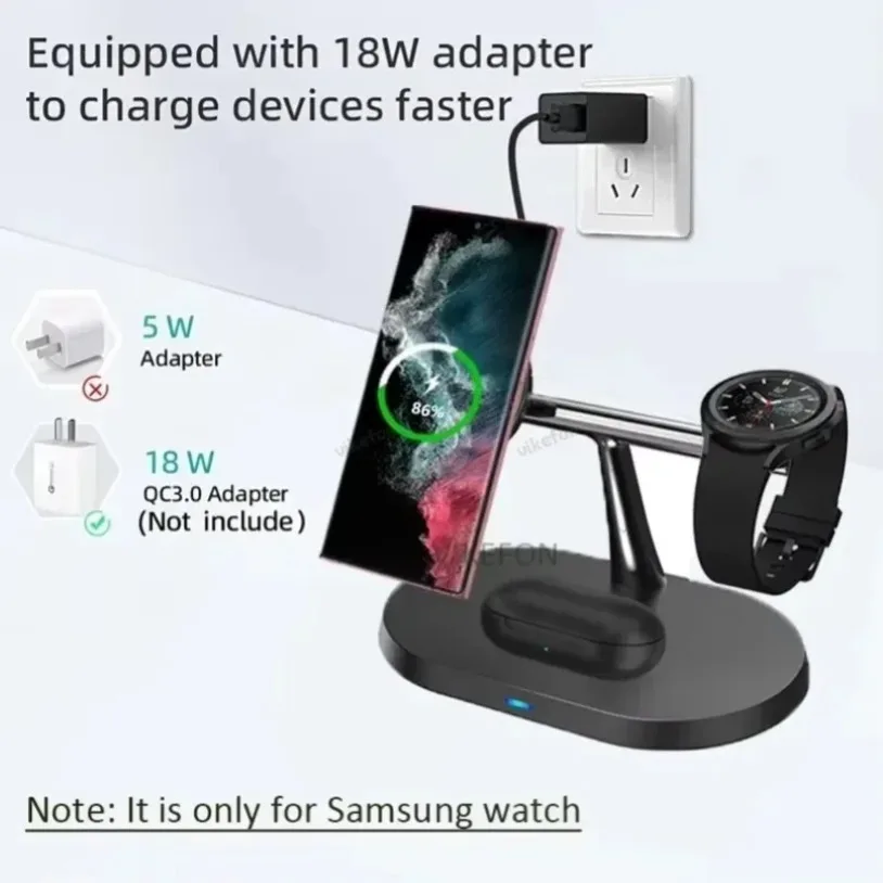 Pengisi Daya Nirkabel Magnetik - Wireless Charger Watch ulasan dan harga