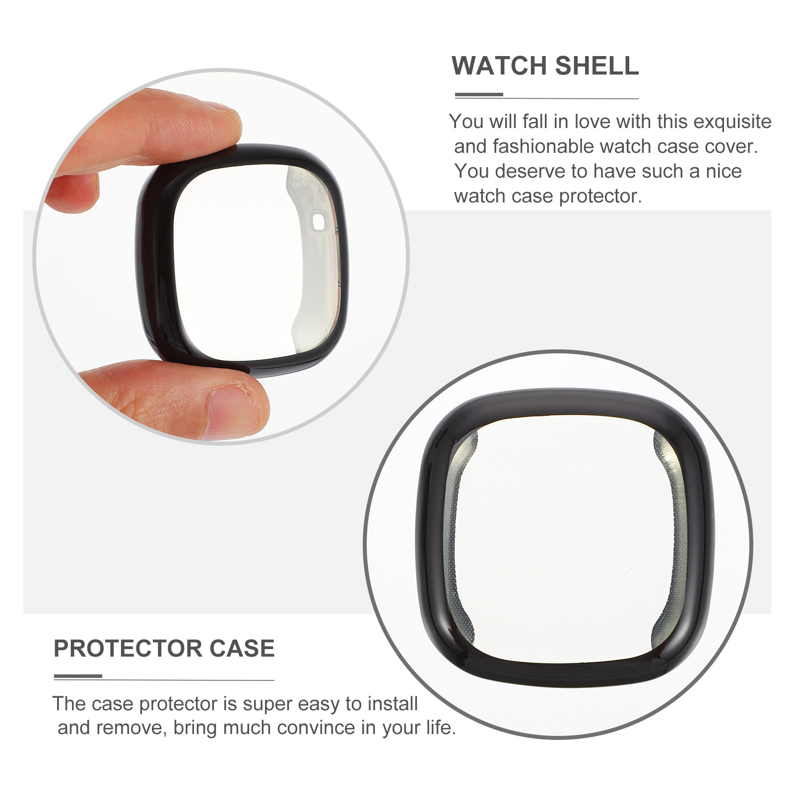 4Pcs Casing Pelindung Jam Tang - Smartwatch Case ulasan dan harga