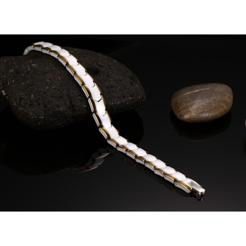 Vinterly gelang magnetik Anti  - Ceramic Link Bracelet ulasan dan harga