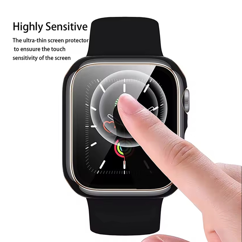 Kaca Tempered + Penutup untuk  - Watch Case Bumper ulasan dan harga
