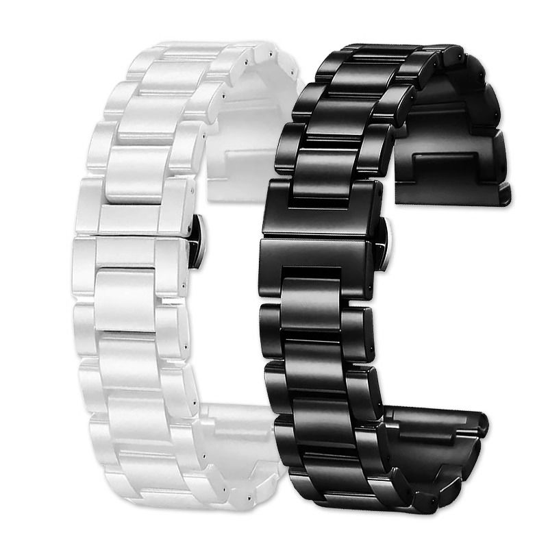 Tali Jam Tangan Keramik 22Mm u - Ceramic Link Bracelet ulasan dan harga