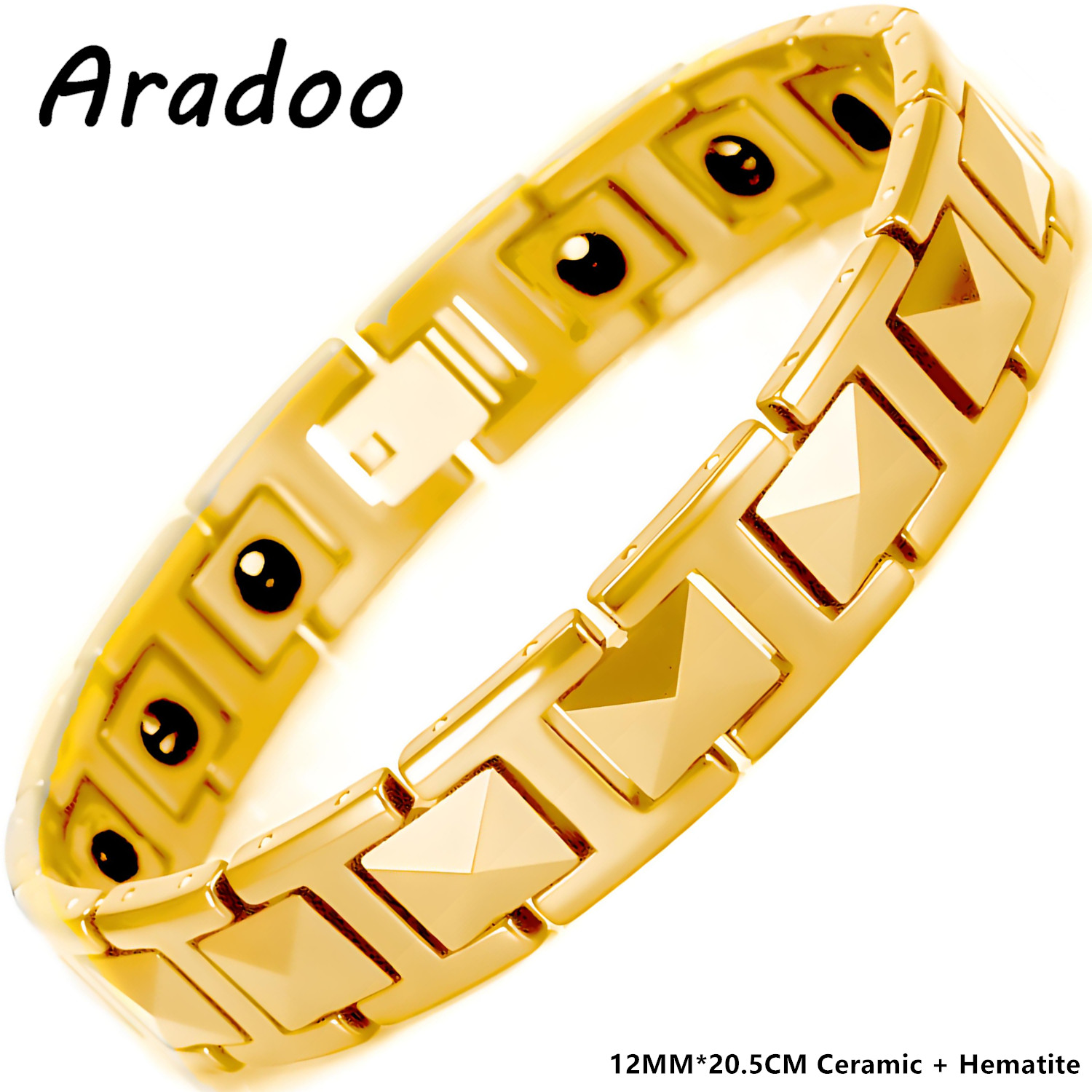 Gelang Keramik Premium ARADOO  - Ceramic Link Bracelet ulasan dan harga