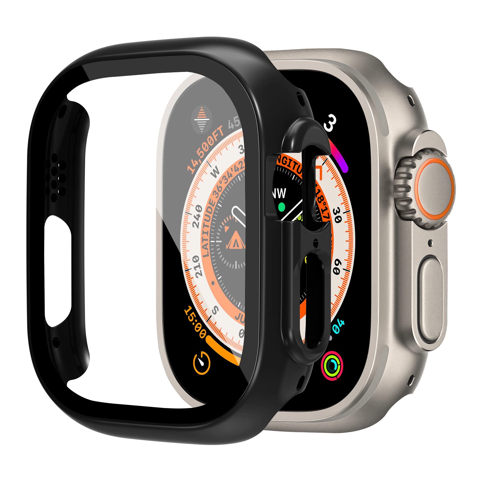 Kaca + Casing untuk Apple Watc - Watch Case Bumper ulasan dan harga