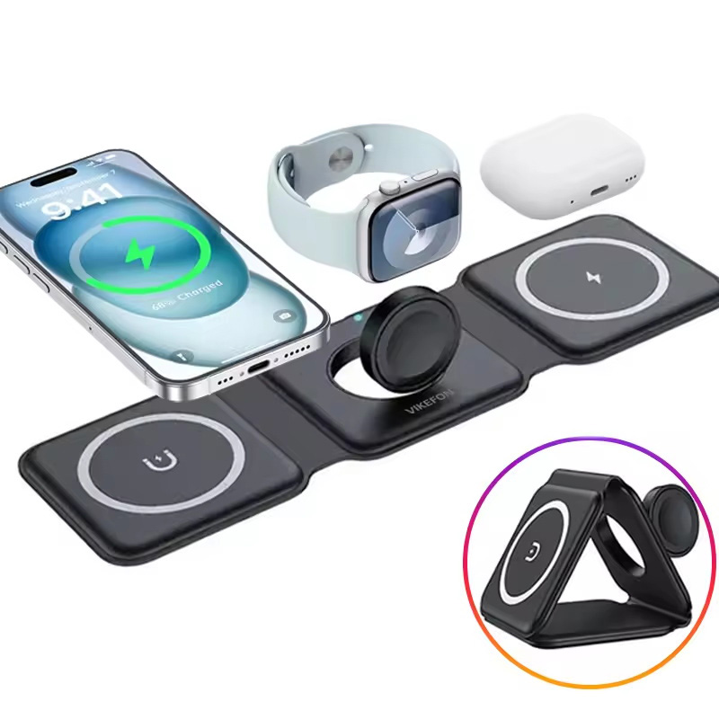 Pengisi Daya Nirkabel Lipat Ma - Wireless Charger Watch ulasan dan harga