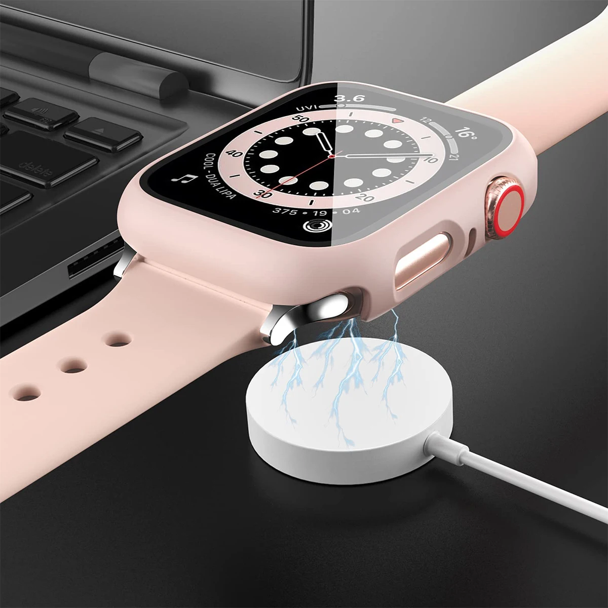Kaca antigores + penutup untuk - Smartwatch Band Accessories ulasan dan harga