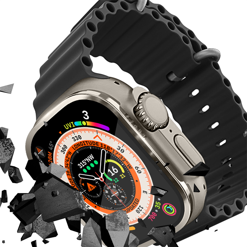 Pelindung layar iWatch Ultra,  - Smartwatch Case ulasan dan harga