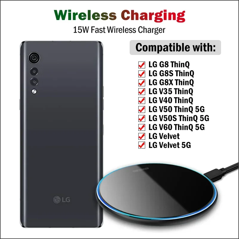 Pengisi daya nirkabel cepat 15 - Wireless Charger Watch ulasan dan harga