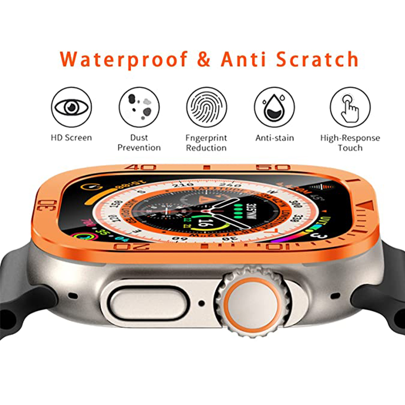 Kaca Tempered untuk Apple Watc - Smartwatch Case ulasan dan harga
