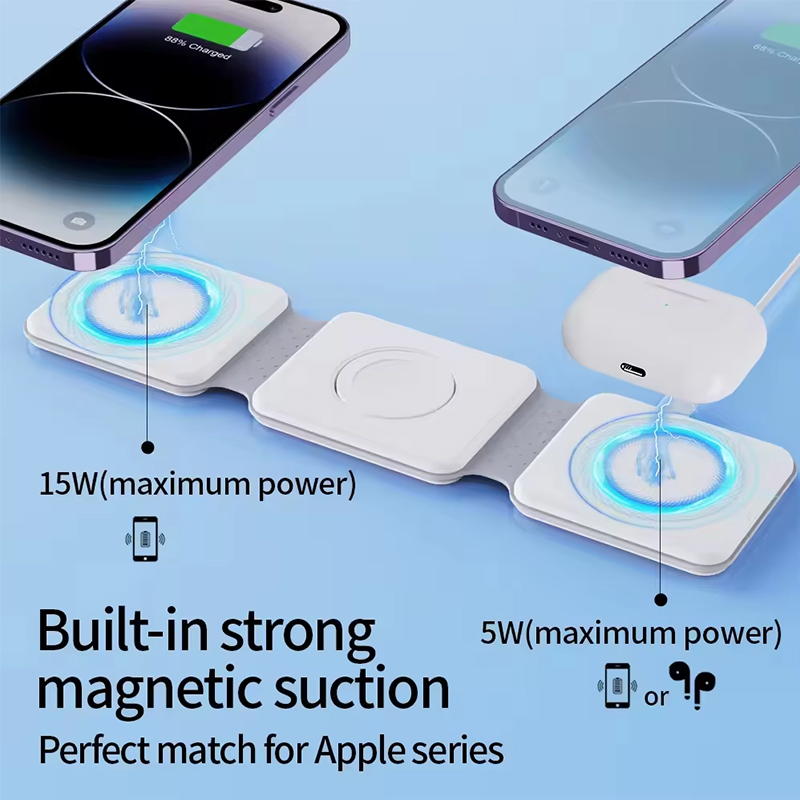 Stasiun Pengisian Daya Lipat M - Wireless Charger Watch ulasan dan harga