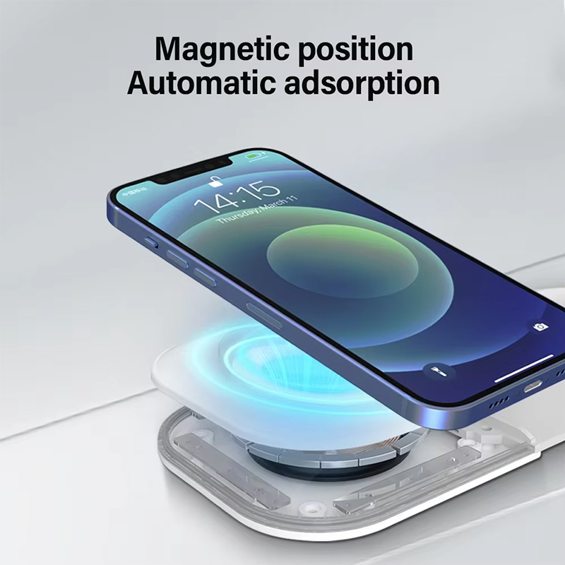 Stasiun Pengisian Daya Lipat M - Wireless Charger Watch ulasan dan harga