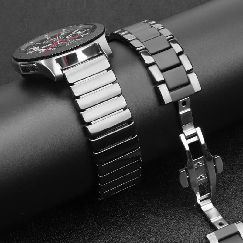 Keramik 22Mm Watch Band untuk  - Ceramic Link Bracelet ulasan dan harga