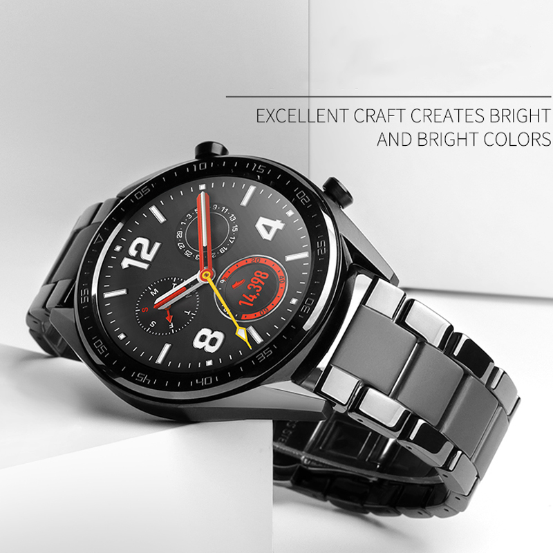 Keramik 22Mm Watch Band untuk  - Ceramic Link Bracelet ulasan dan harga