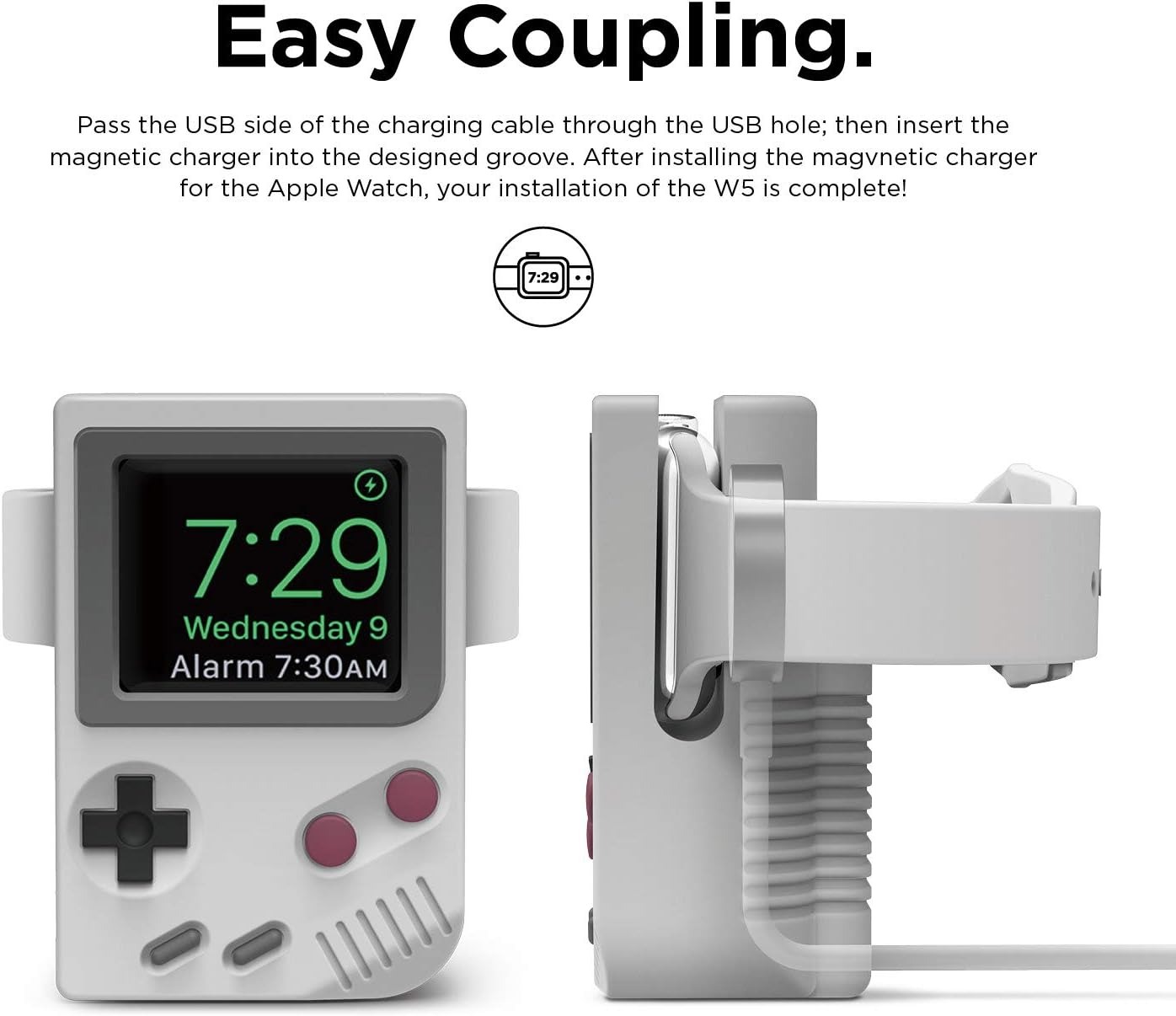 Penyangga Silikon untuk Duduka - Watch Charging Dock ulasan dan harga