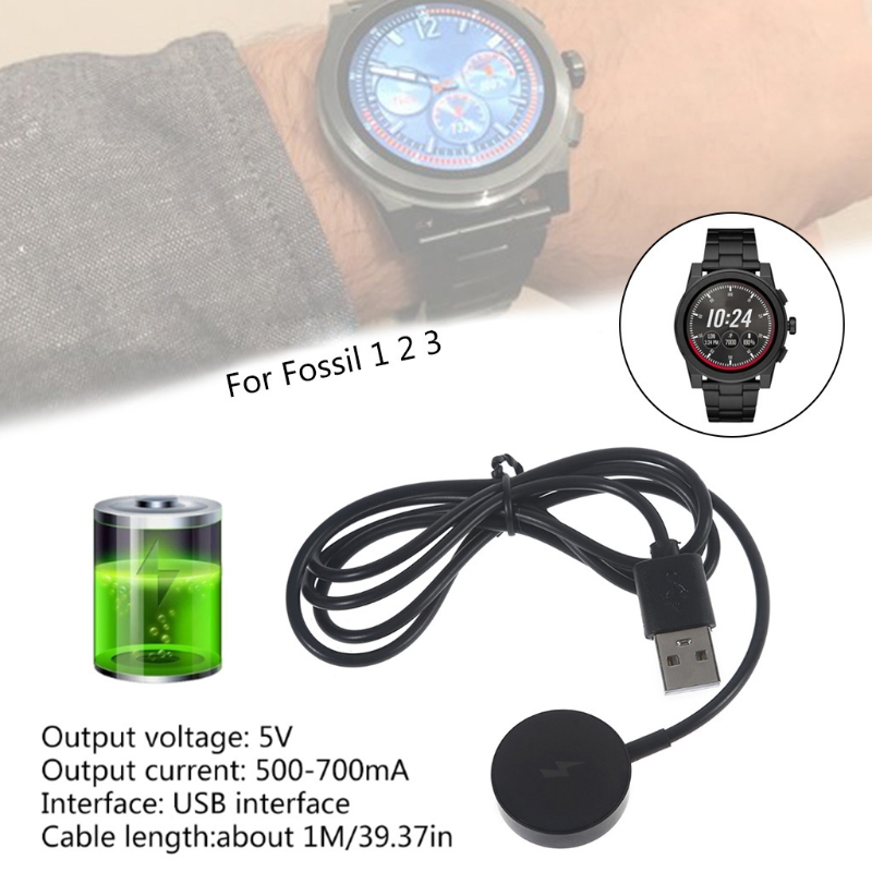 Adaptor Pengisi Daya Jam Tanga - Fossil Smartwatch Accessories ulasan dan harga