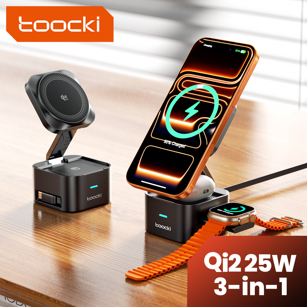 Pengisi Daya Nirkabel Toocki Q - Smartwatch Ac ulasan dan harga