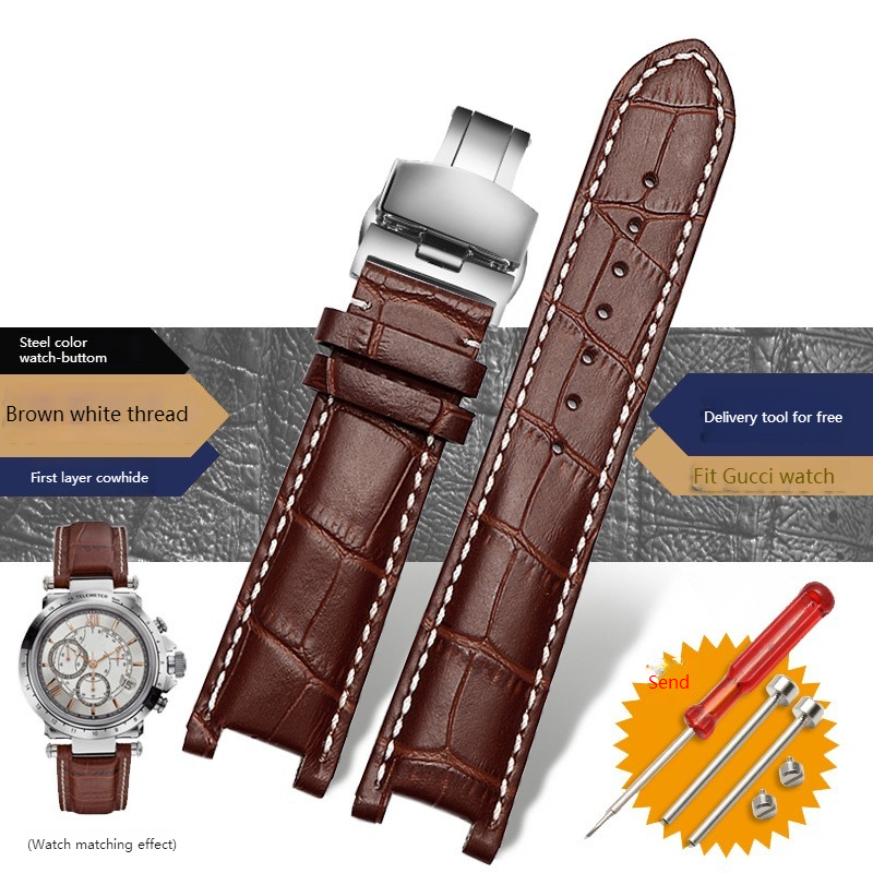 Gelang jam kulit asli untuk pr - Smartwatch Guess ulasan dan harga