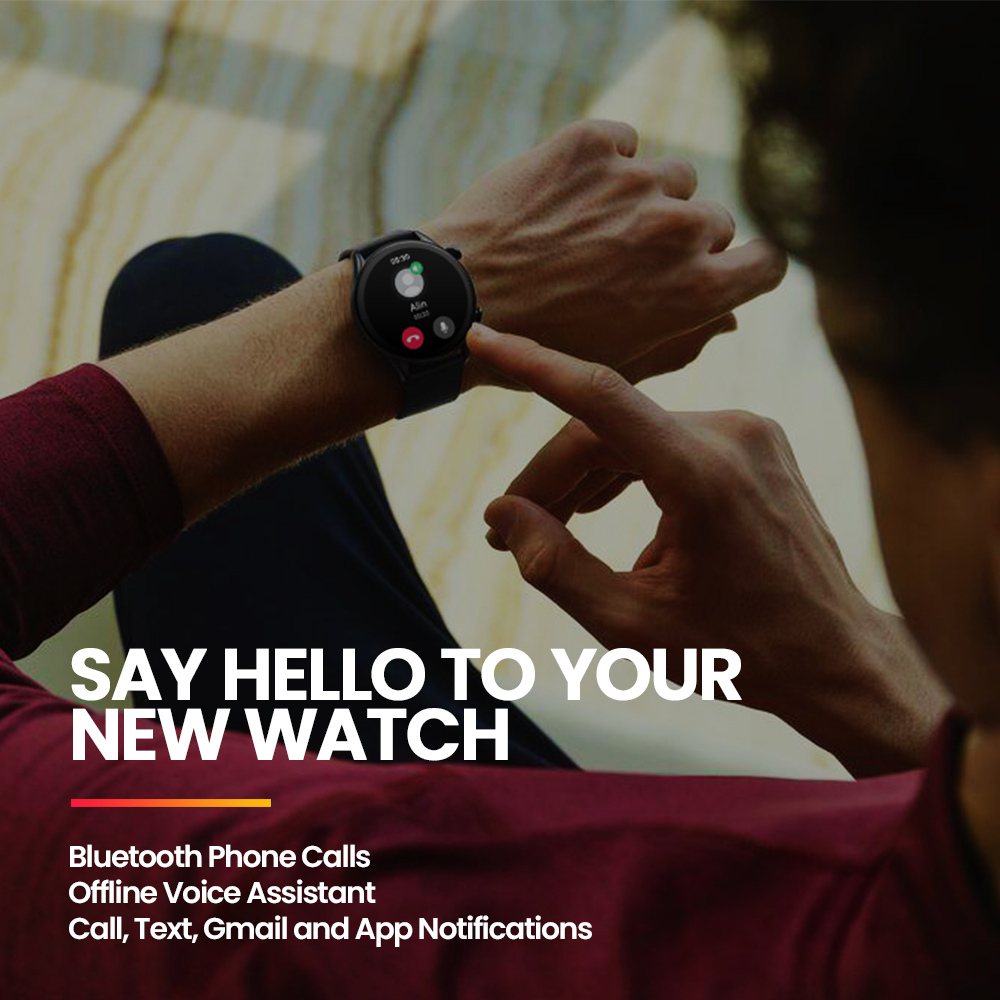 Zeblaze Btalk 3 Plus jam tanga - Smartwatch Face ulasan dan harga
