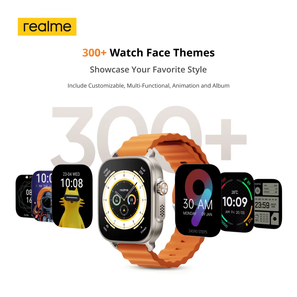 Versi Global realme watch 5 1. - Smartwatch Face ulasan dan harga