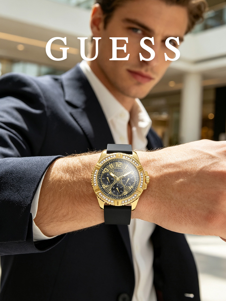 Jam Tangan Pria Guess Tali Sil - Smartwatch Guess ulasan dan harga