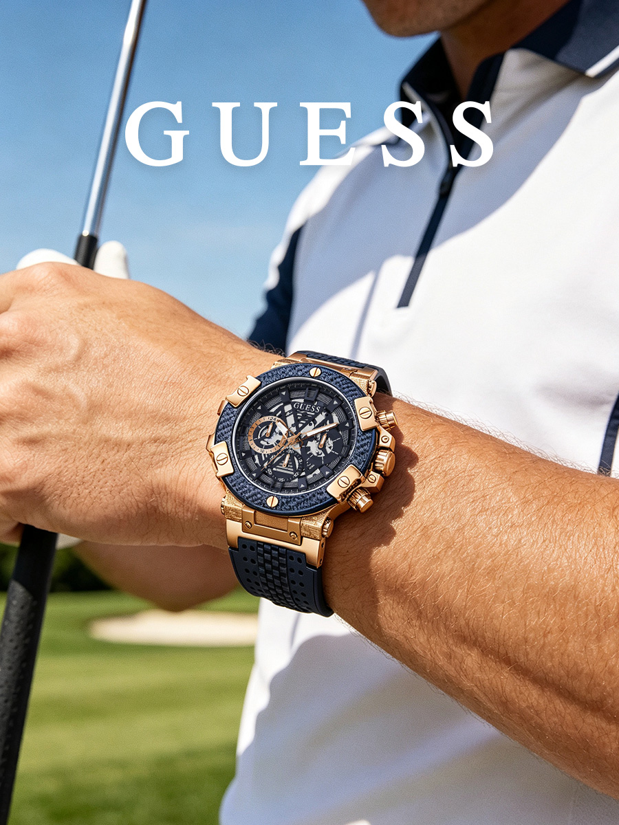 Jam Tangan Pria Guess Tali Sil - Smartwatch Guess ulasan dan harga