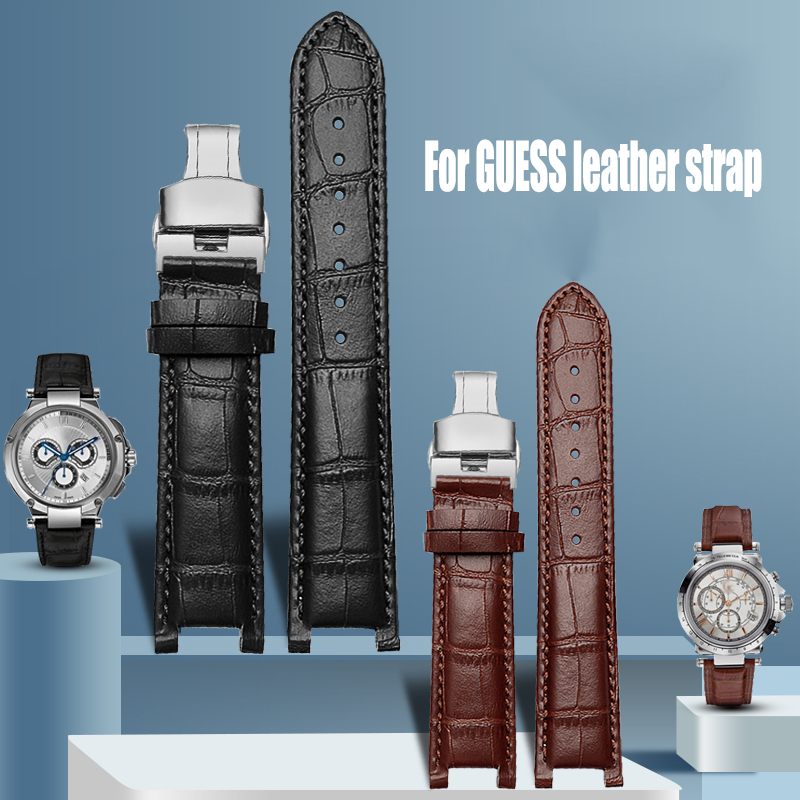 Gelang jam berlekuk bahan kuli - Smartwatch Guess ulasan dan harga