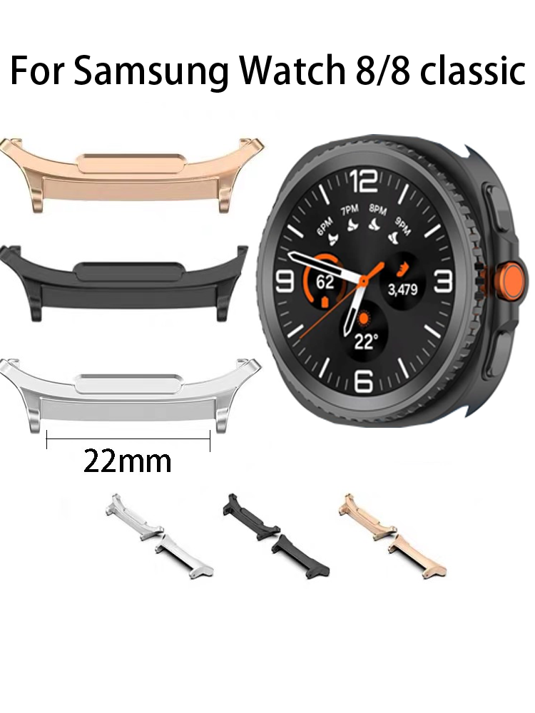 Konektor Gelang Jam 22Mm untuk - Smartwatch Band Accessories ulasan dan harga