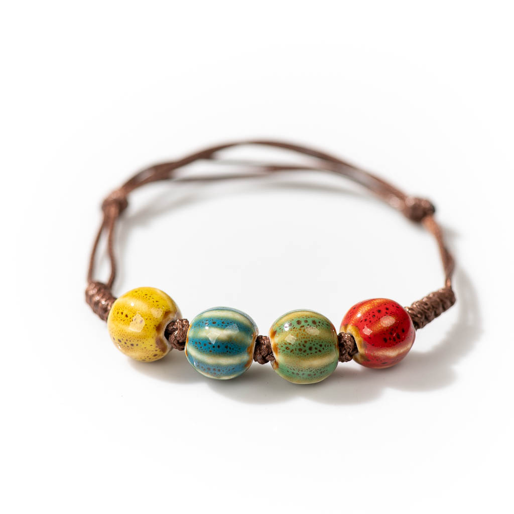 Gelang Ukuran Dapat Disesuaika - Ceramic Link Bracelet ulasan dan harga