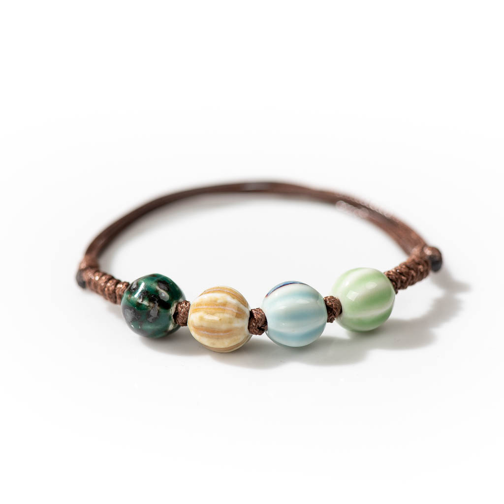 Gelang Ukuran Dapat Disesuaika - Ceramic Link Bracelet ulasan dan harga