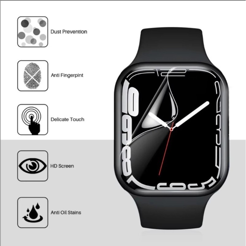 6 Buah Film Pelindung Layar un - Smartwatch Case ulasan dan harga