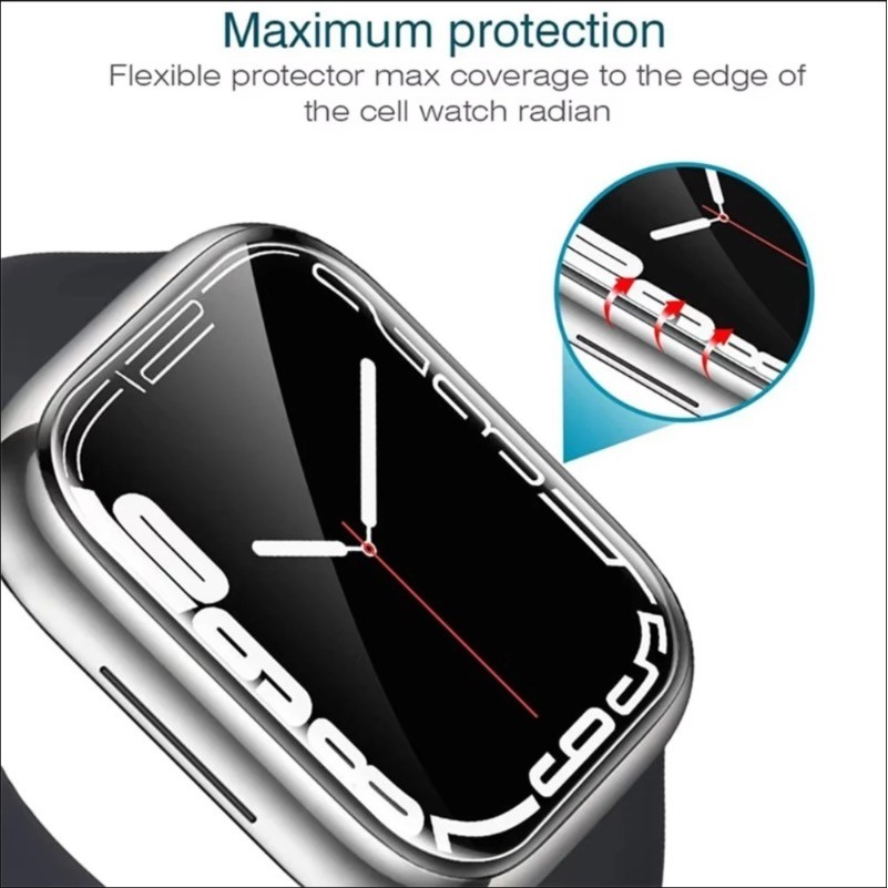 6 Buah Film Pelindung Layar un - Smartwatch Case ulasan dan harga