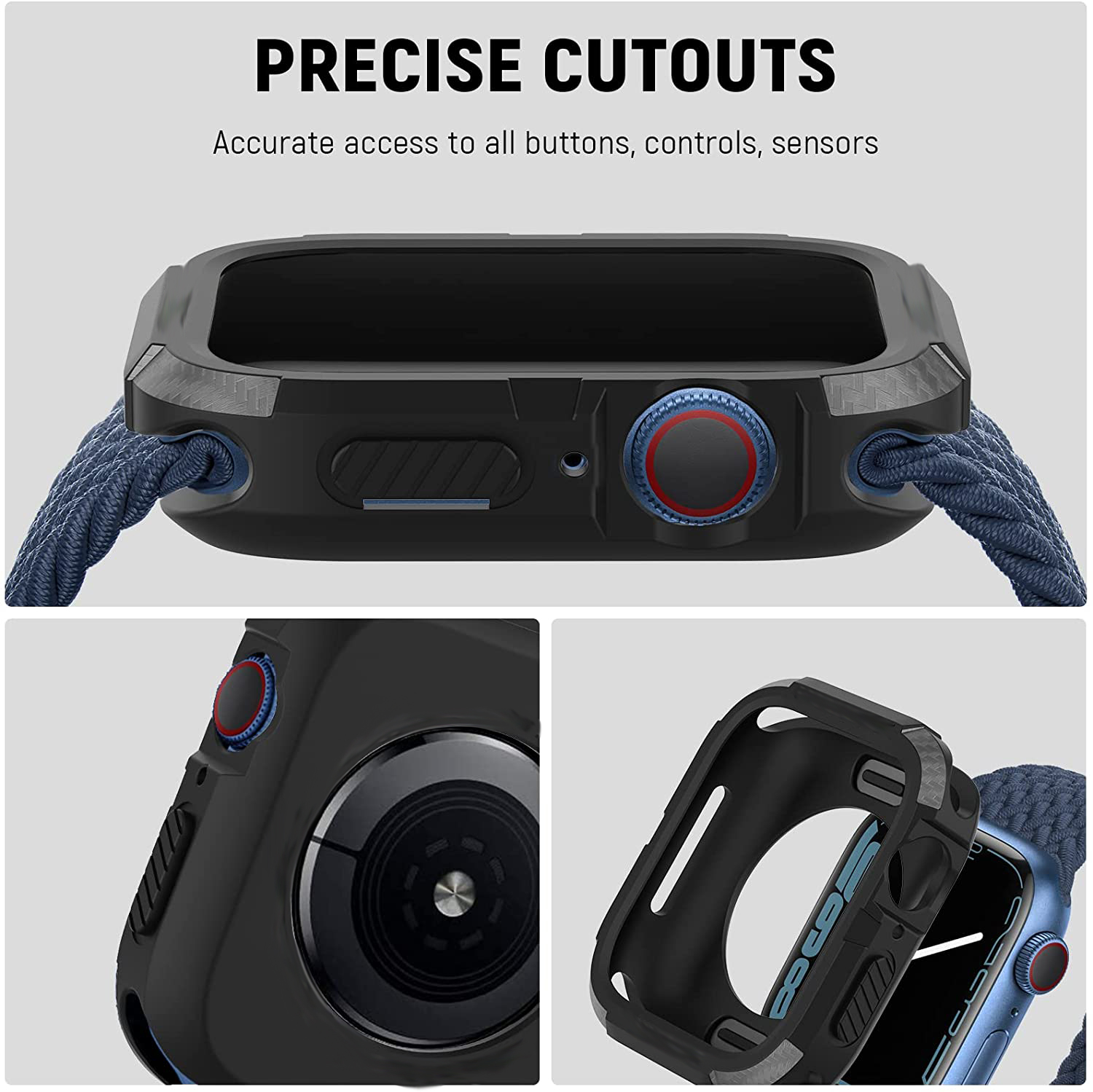 Penutup kasar untuk casing jam - Smartwatch Band Accessories ulasan dan harga